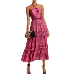 AQUA x Bloomingdale’s | Strappy Ruched Midi Dress